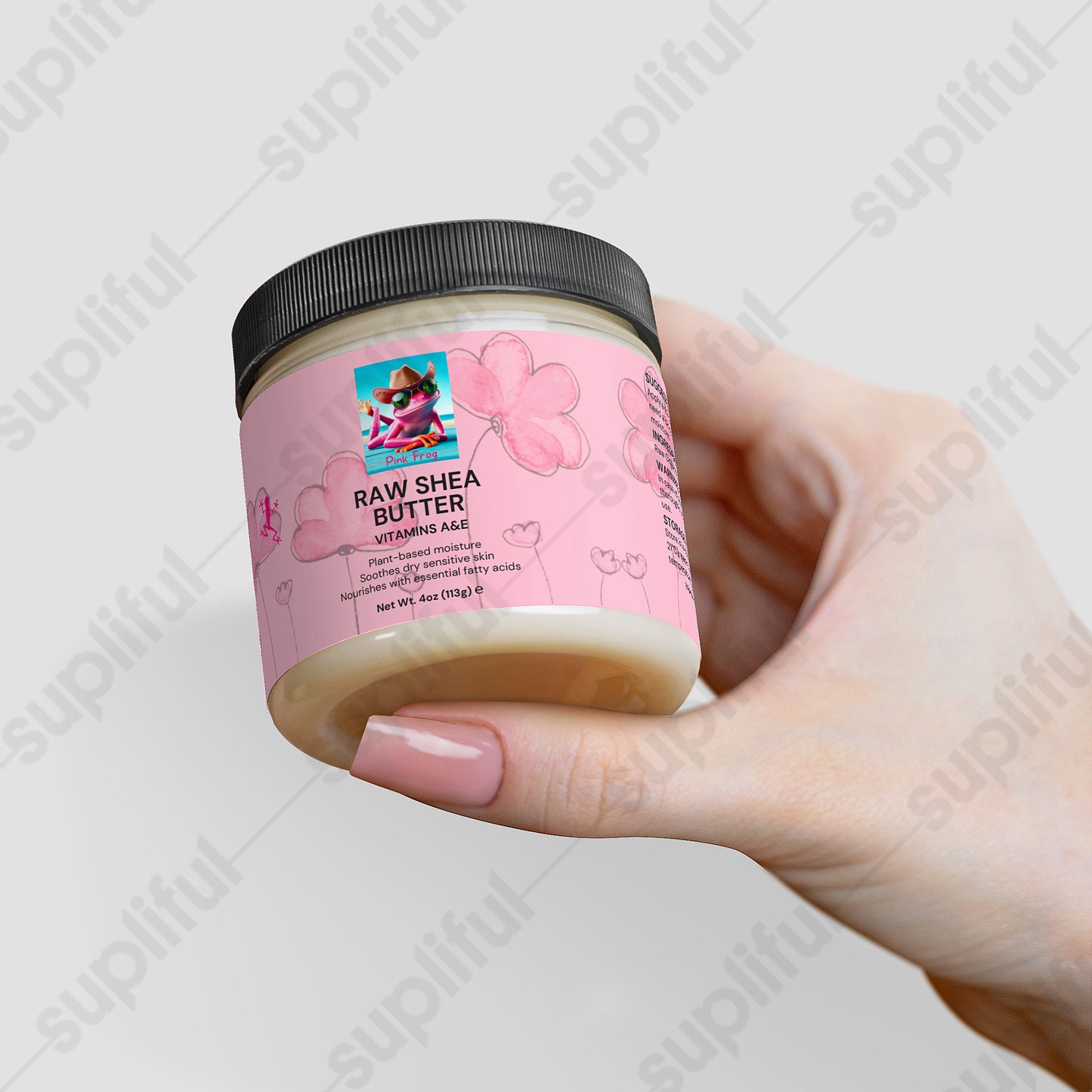 Raw Shea Butter | Skincare - Pink Frog