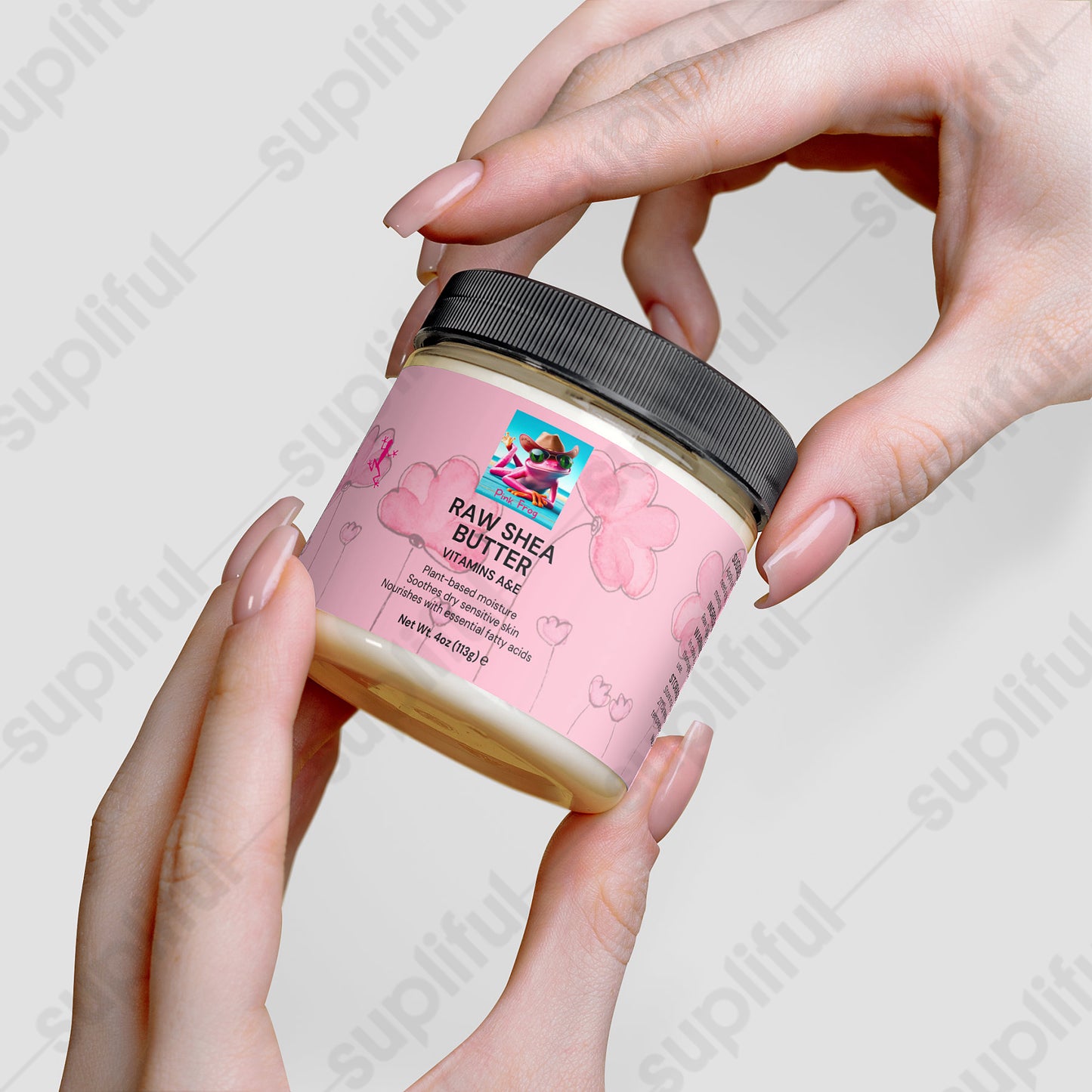 Raw Shea Butter | Skincare - Pink Frog