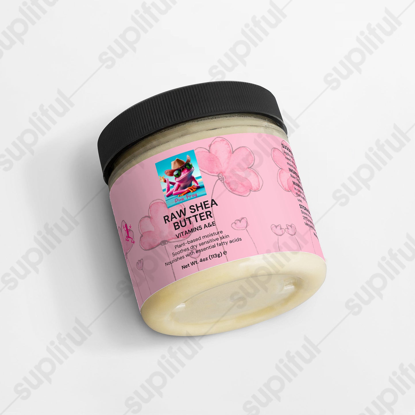 Raw Shea Butter | Skincare - Pink Frog