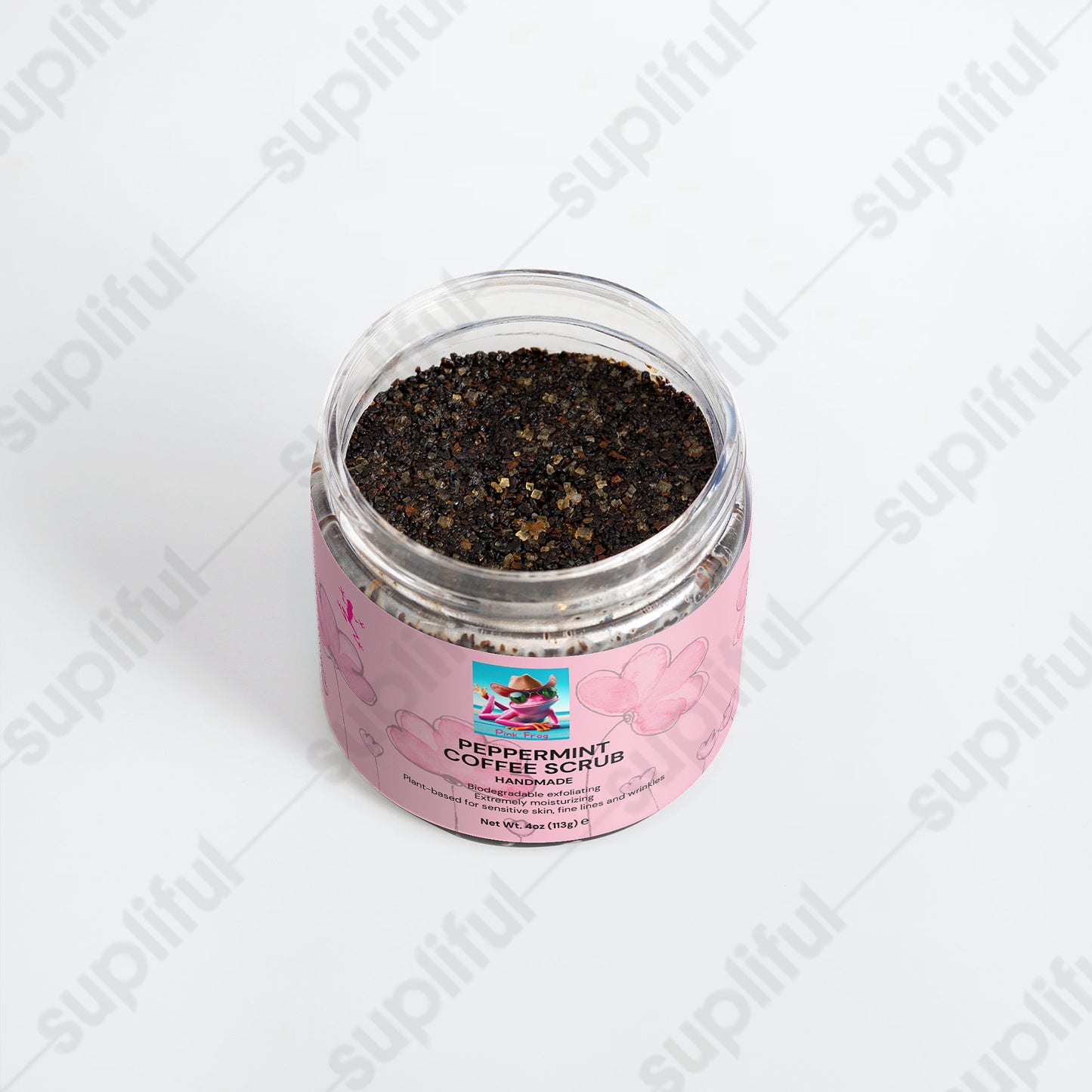 Peppermint Coffee Scrub | Skincare - Pink Frog