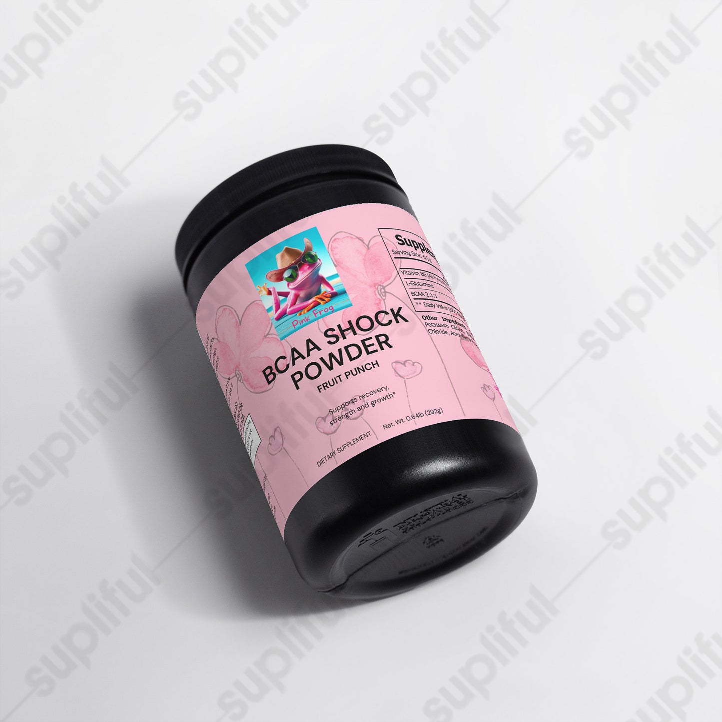 BCAA Shock Powder (Fruit Punch) | Health & Nutrition - Pink Frog