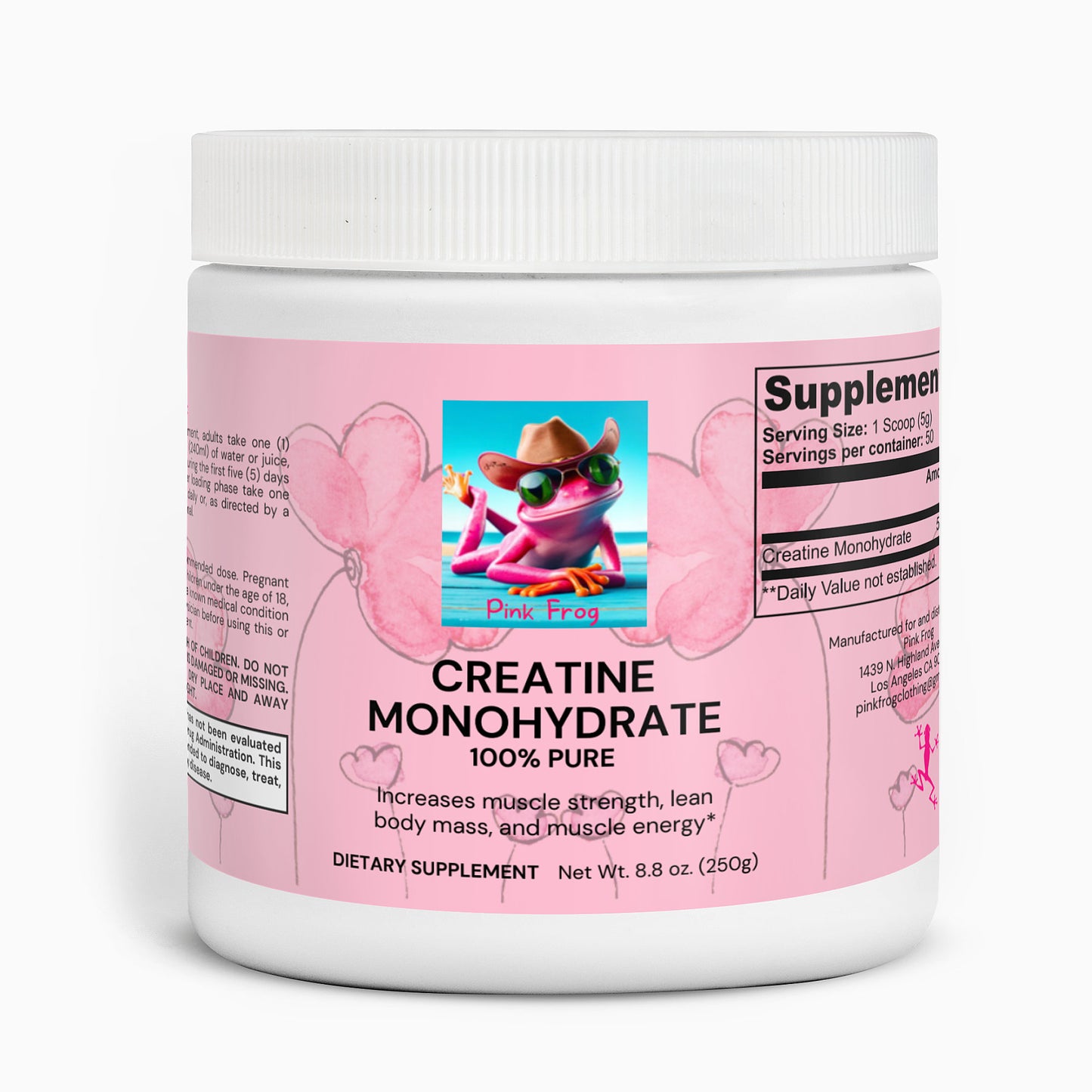 Creatine Monohydrate | Health & Nutrition - Pink Frog