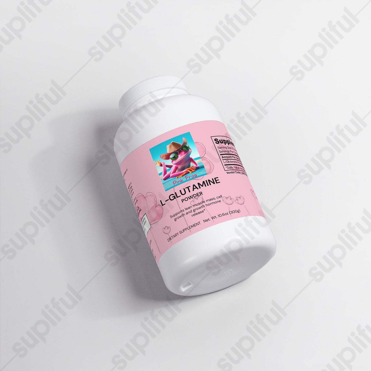 L-Glutamine Powder | Health & Nutrition - Pink Frog