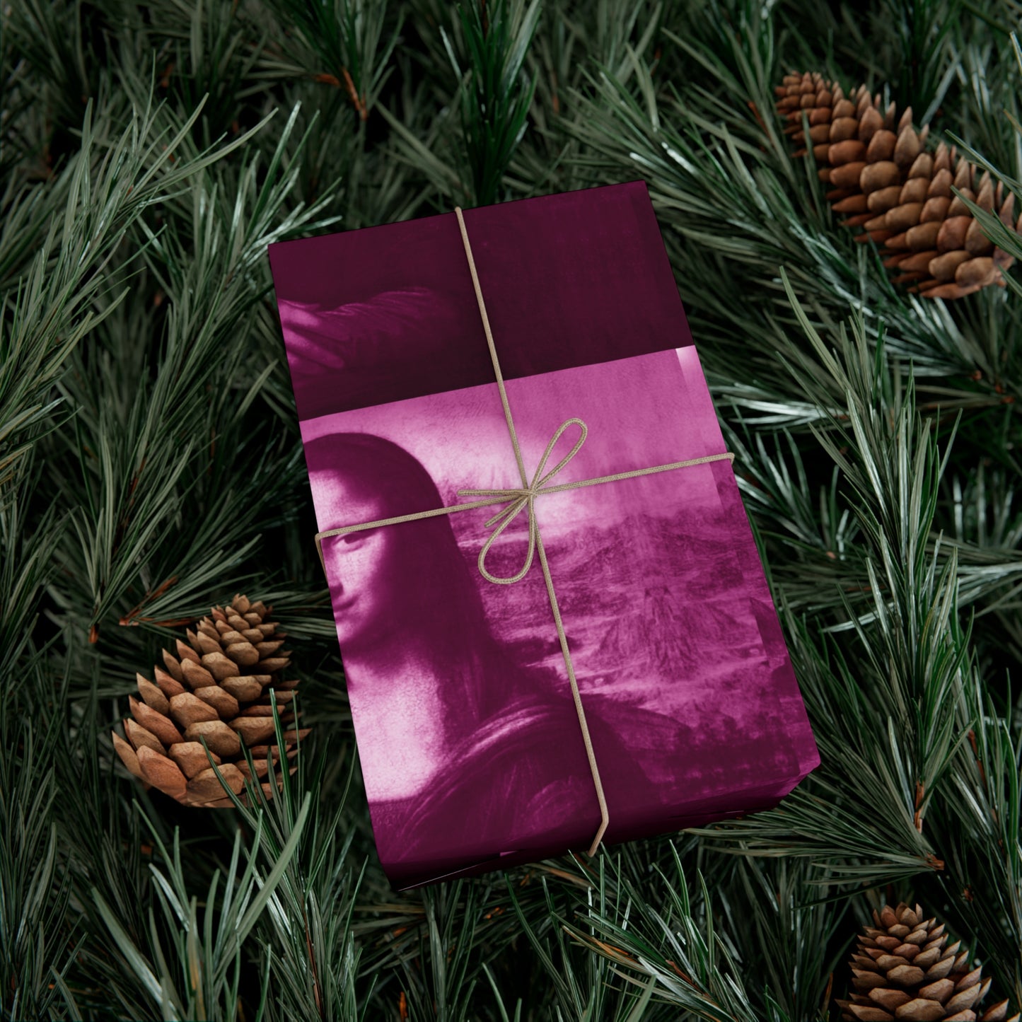 Gift Wrap Papers - Mona Lisa - Pink