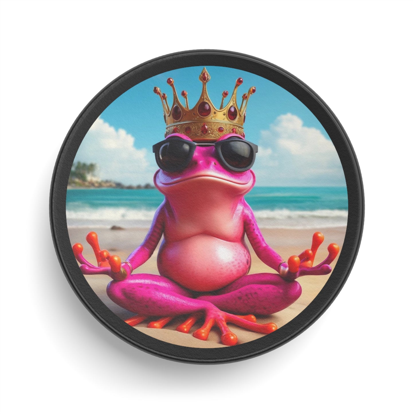 Hockey Puck | Pink Frog - Sports Products