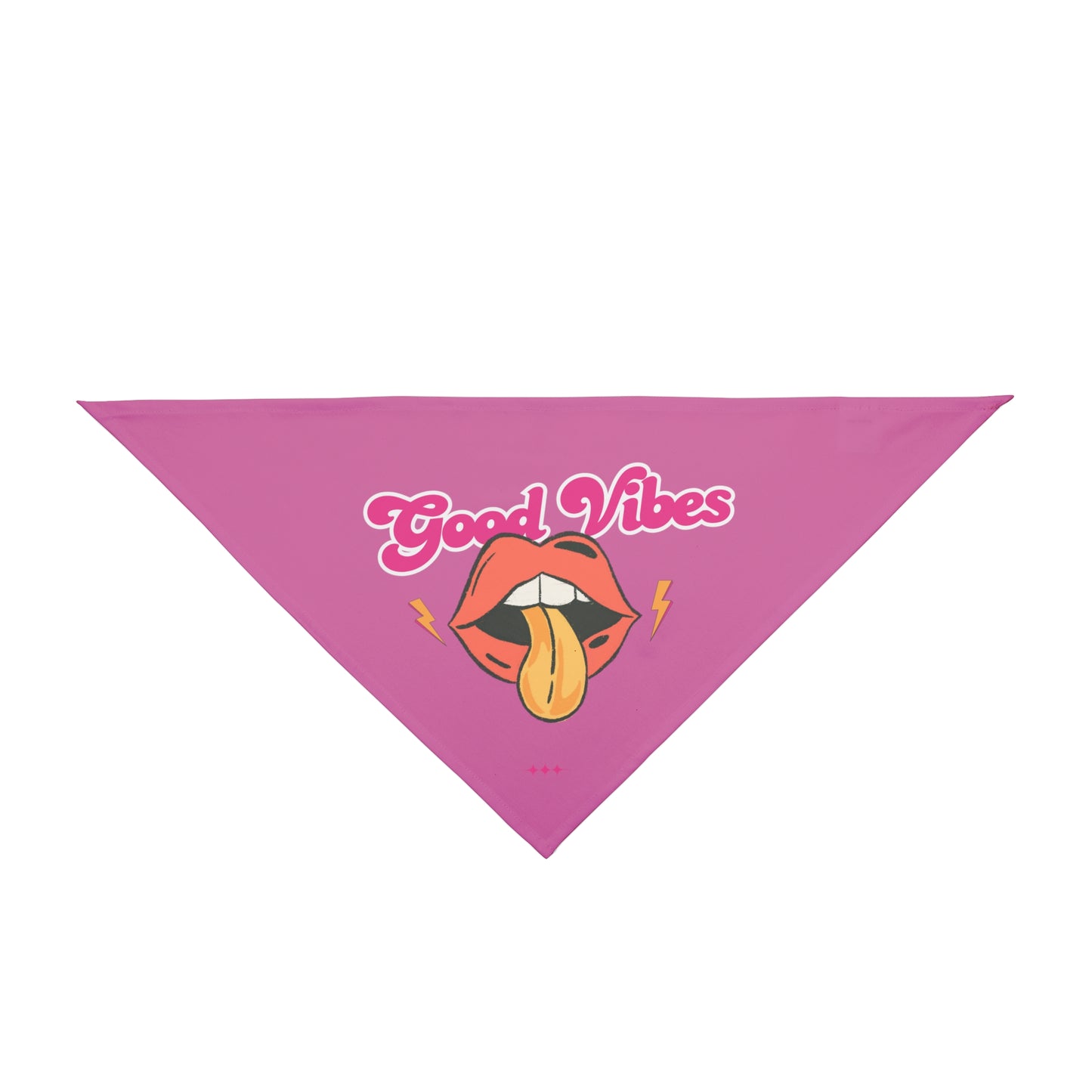 Pet Bandana | Pink Frog - Dogs