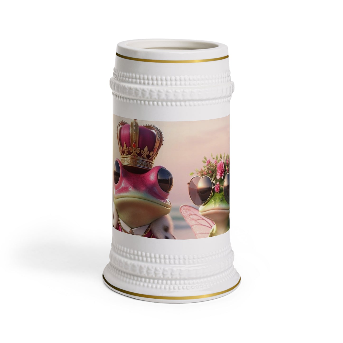 Beer Stein Mug | Pink Frog