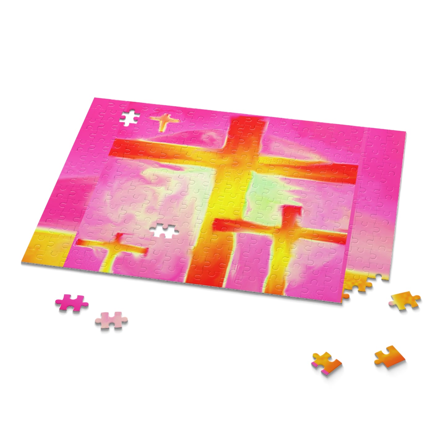 Pink Frog | Puzzle - (120, 252, 500-Piece)