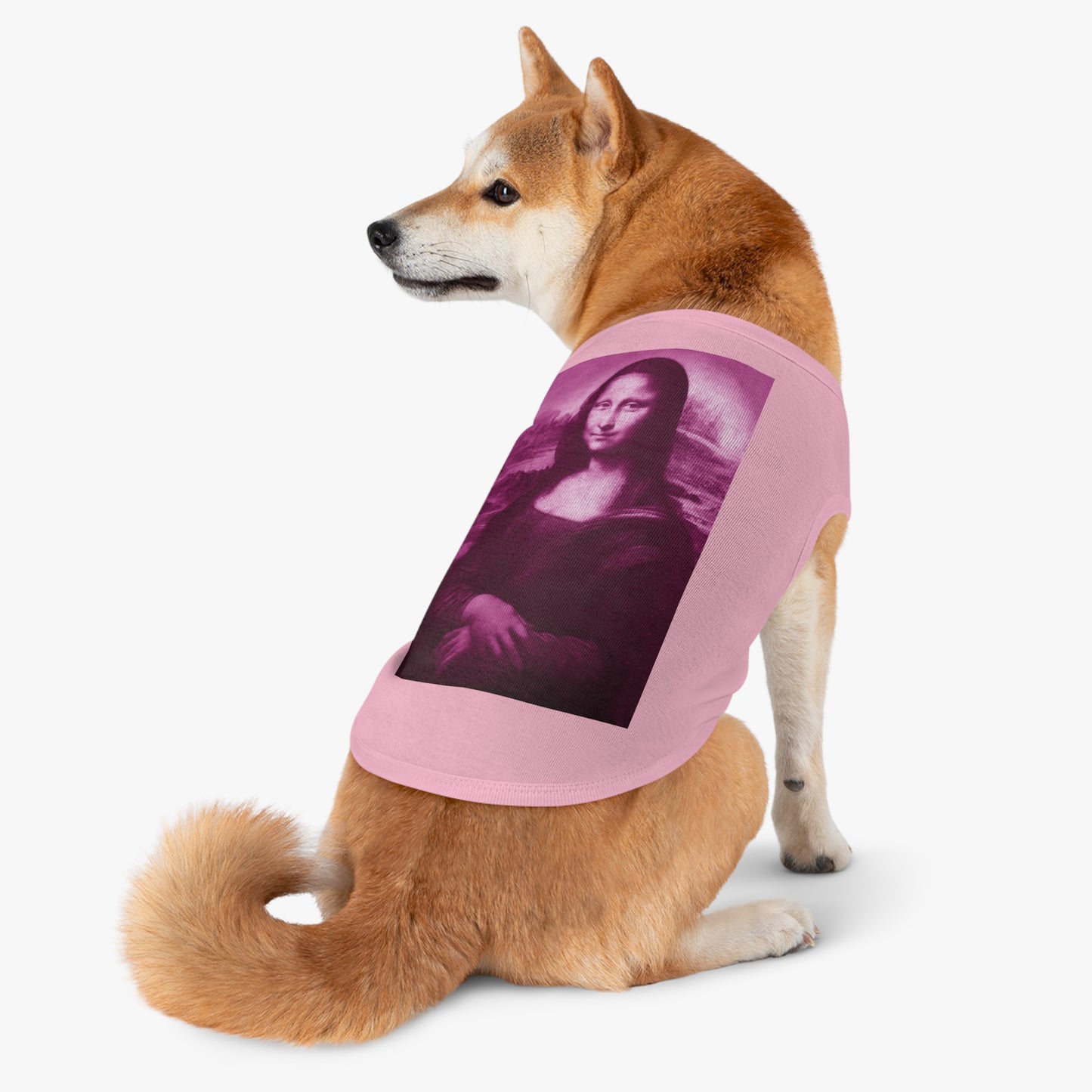 Pet Tank Top | Pink - Mona Lisa