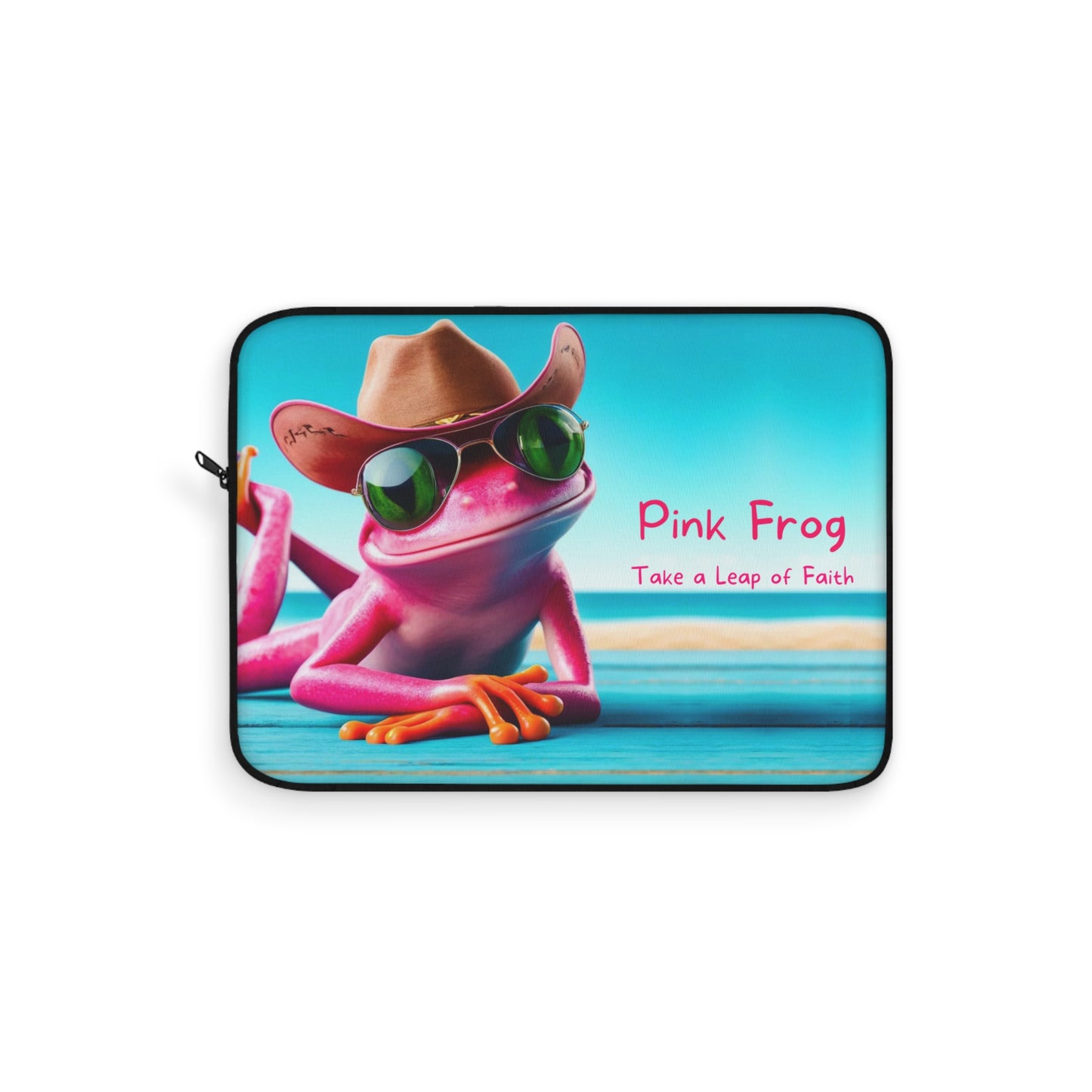 Laptop Sleeve | Pink Frog