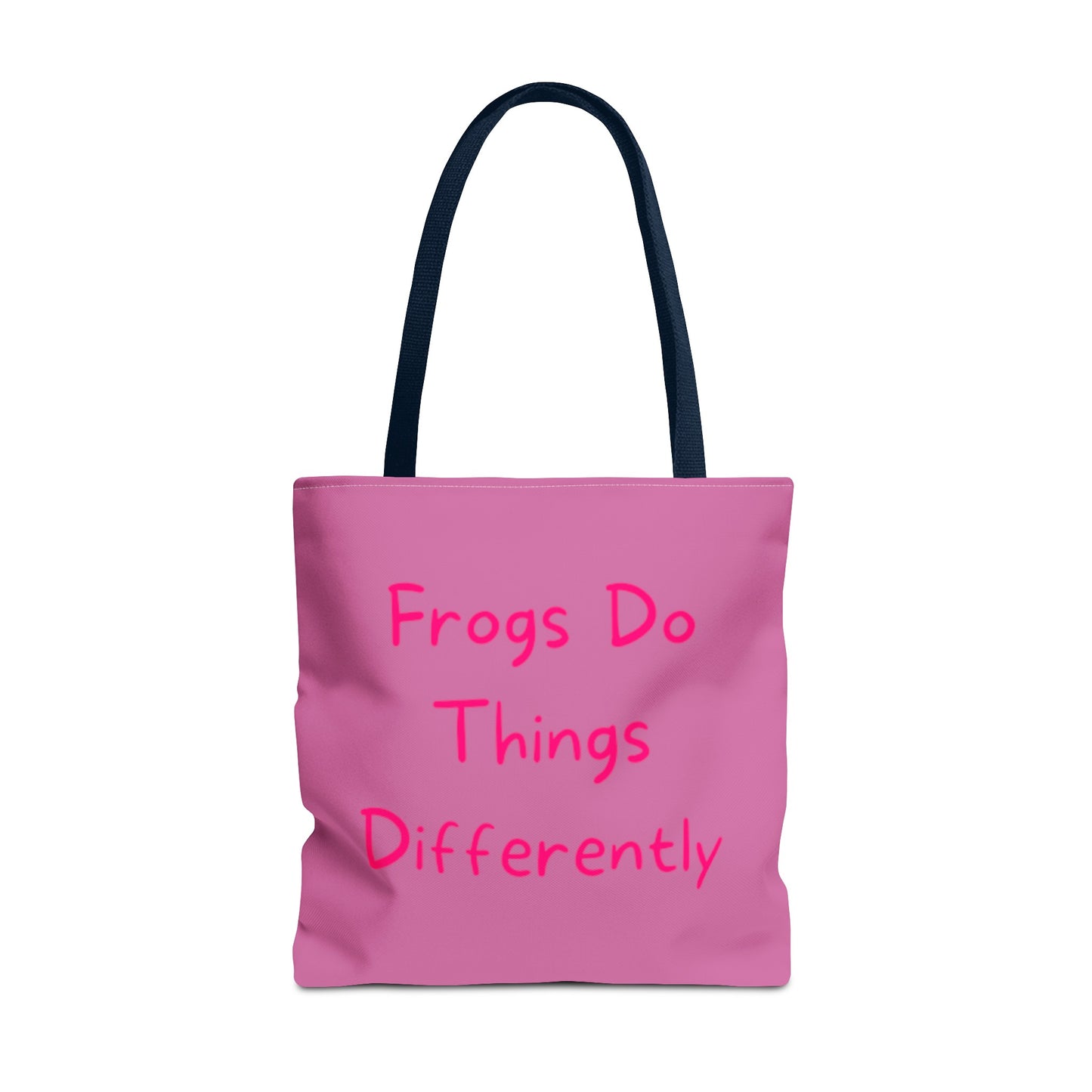 Pink Frog Tote Bag - In Style Bags