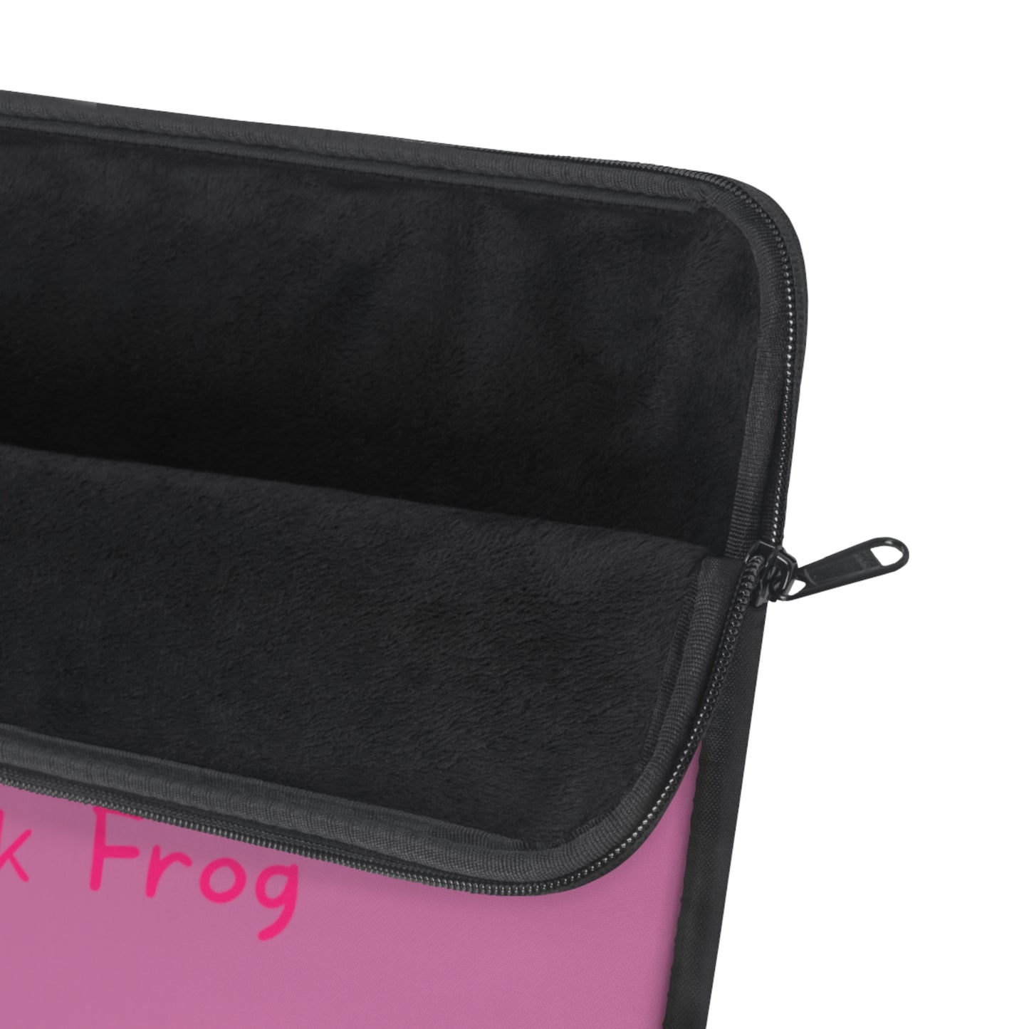 Laptop Sleeve | Pink Bag - Frog