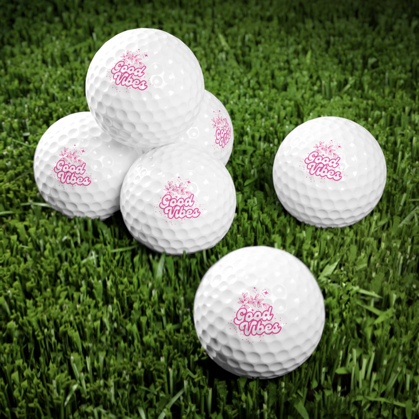 Golf Balls | Pink Frog Sports - (6pcs)