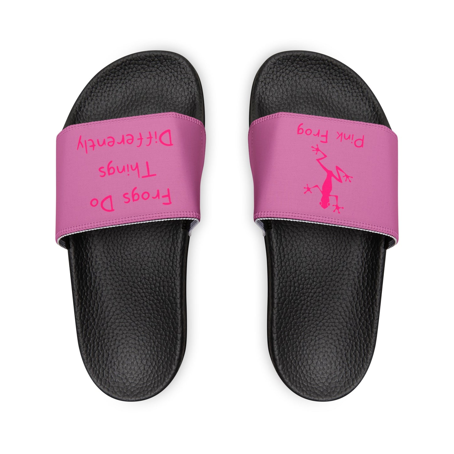 Pink Frog Women's Slide Sandals - Inspire