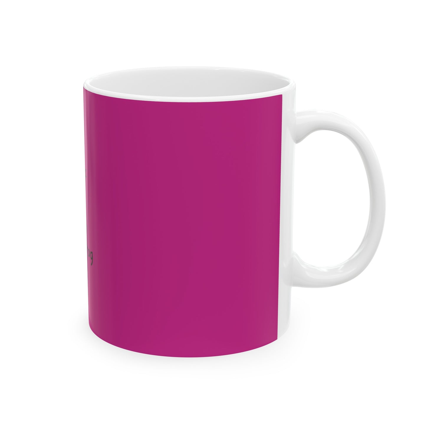 Pink Frog Ceramic Coffee Mug - (11oz, 15oz)