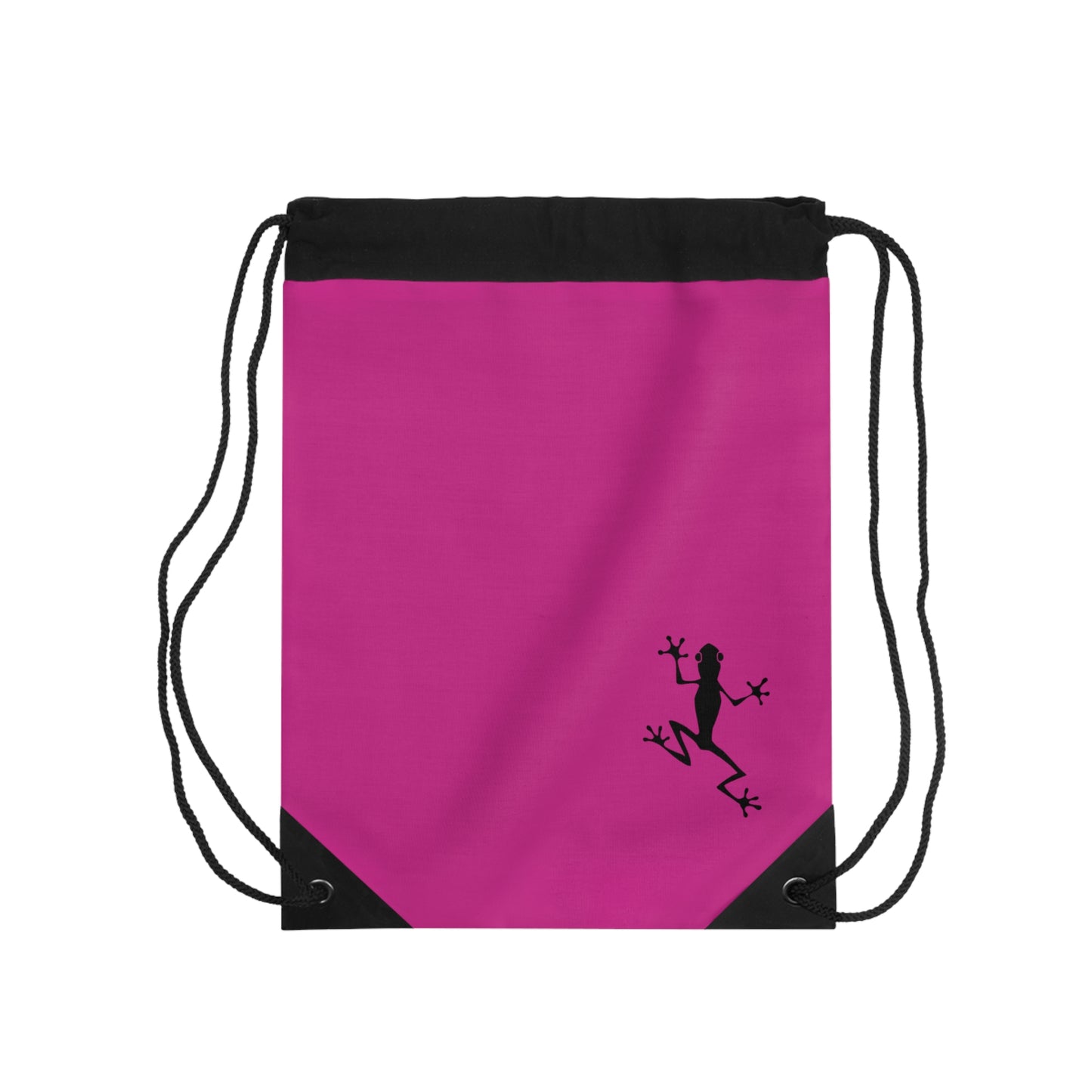 Drawstring Bag | Pink Frog