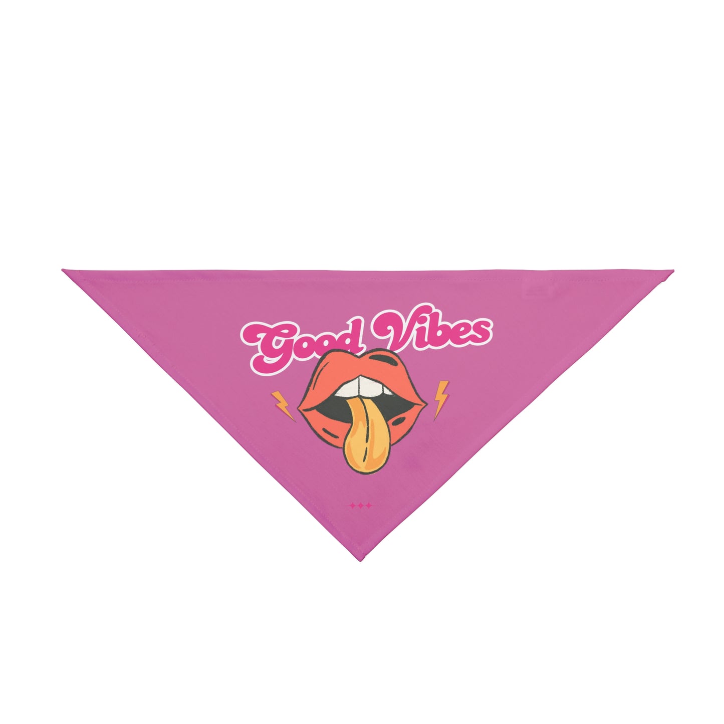 Pet Bandana | Pink Frog - Dogs