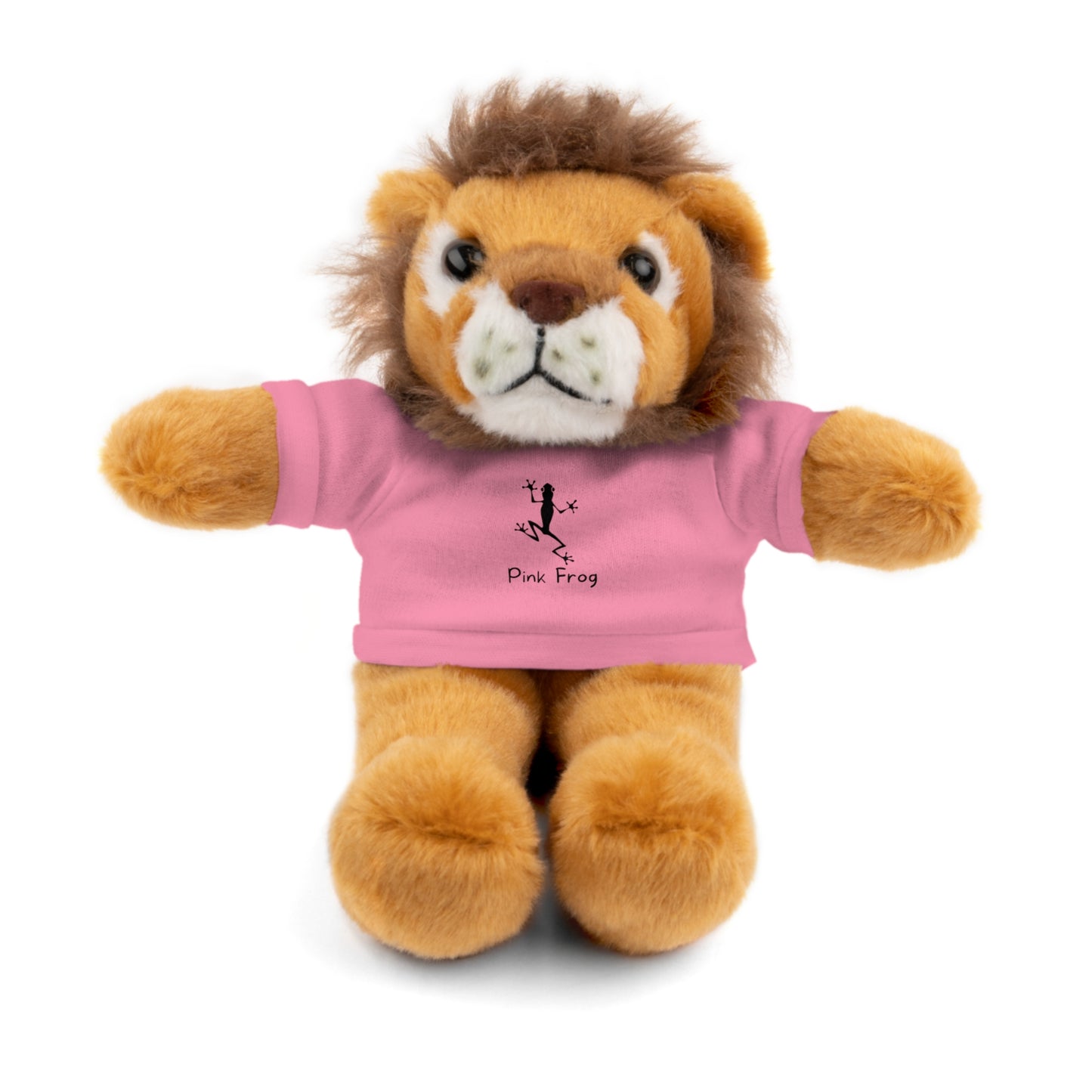 Stuffed Animals with Tee | Pink Frog