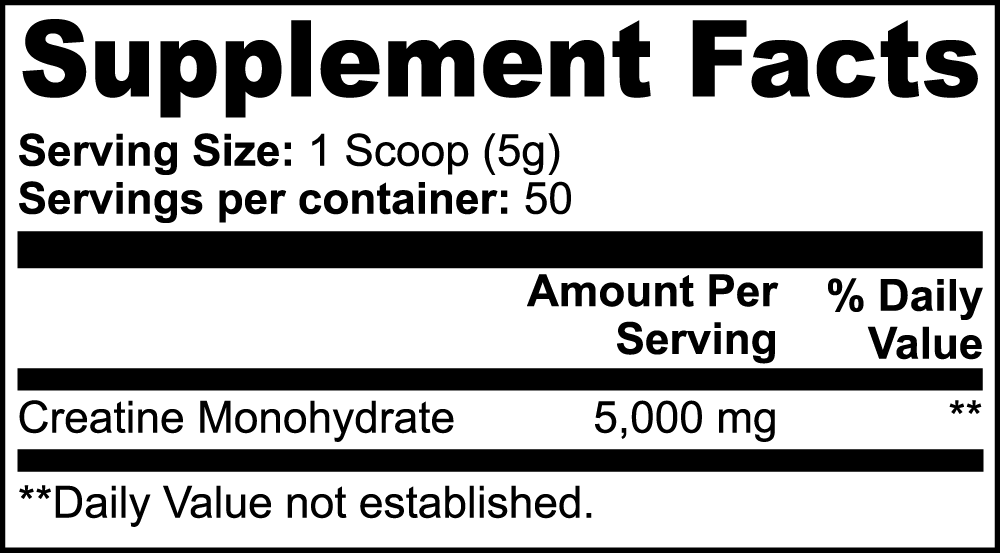 Creatine Monohydrate | Health & Nutrition - Pink Frog