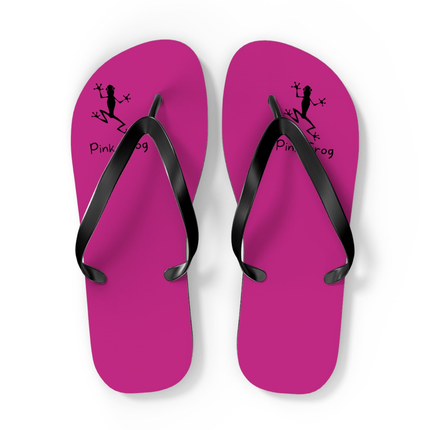 Pink Frog Flip Flops - Summer Styles