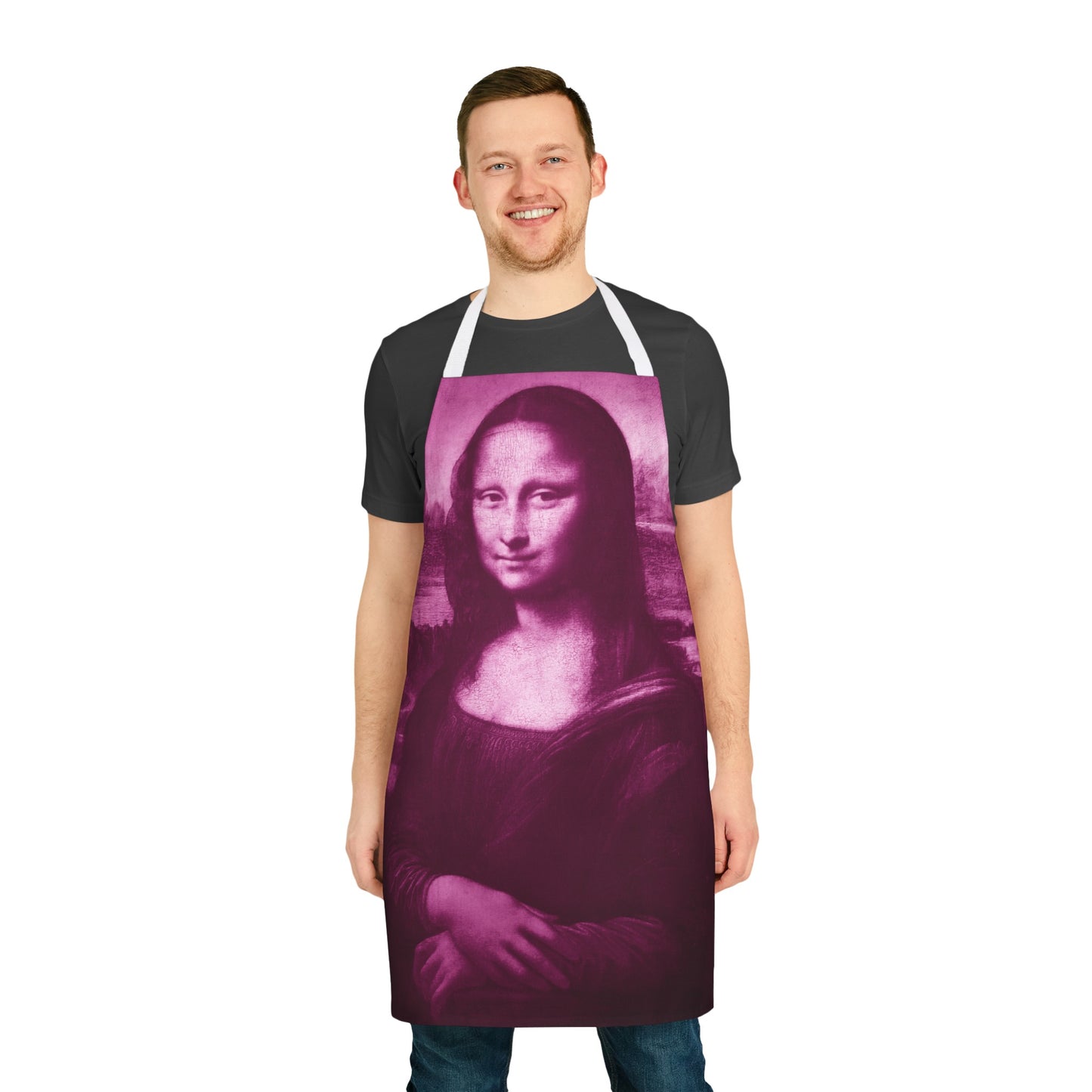 Pink Mona Lisa Apron - 5-Color Straps