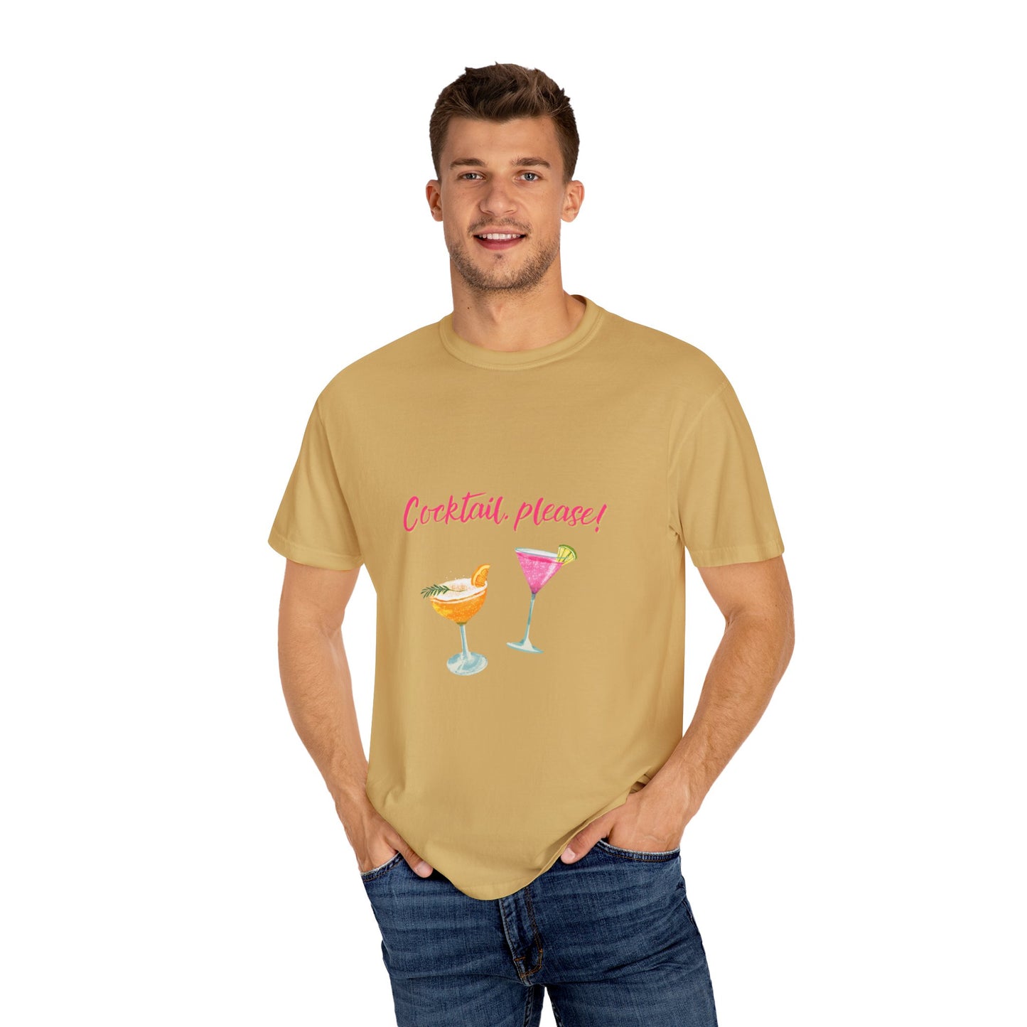 Unisex Garment-Dyed T-shirt | Pink Frog Clothing