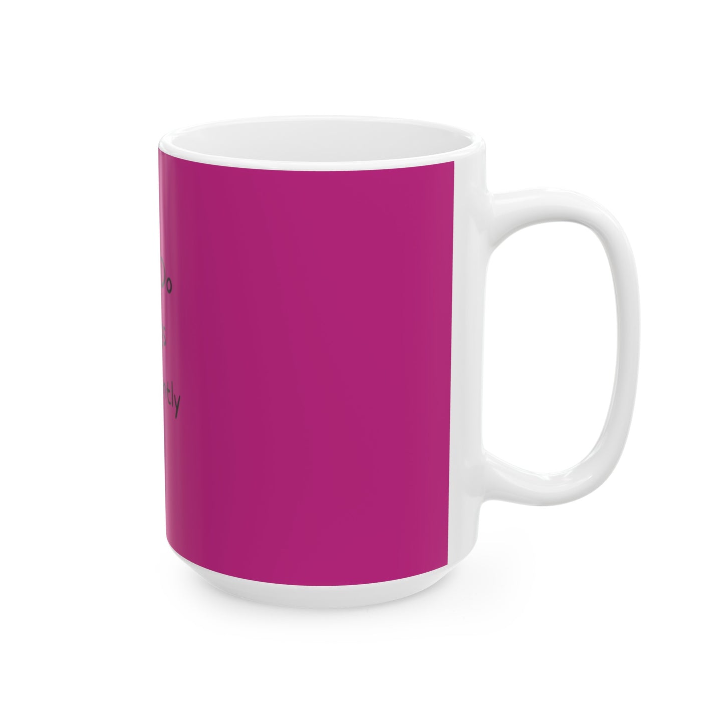 Pink Frog Ceramic Coffee Mug - (11oz, 15oz)