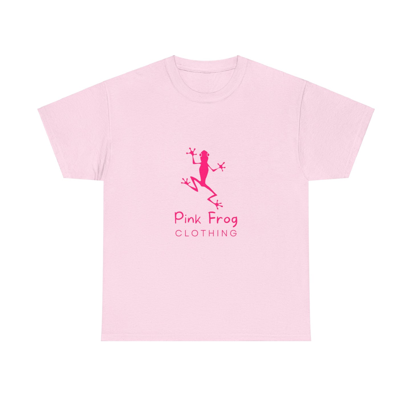 Pink Frog Unisex Heavy Cotton Tee