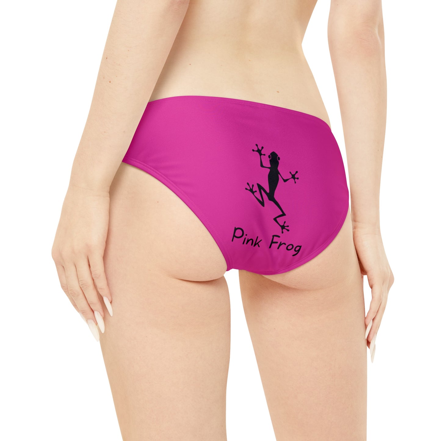 Loop Tie Side Bikini Bottom | Pink Underwear