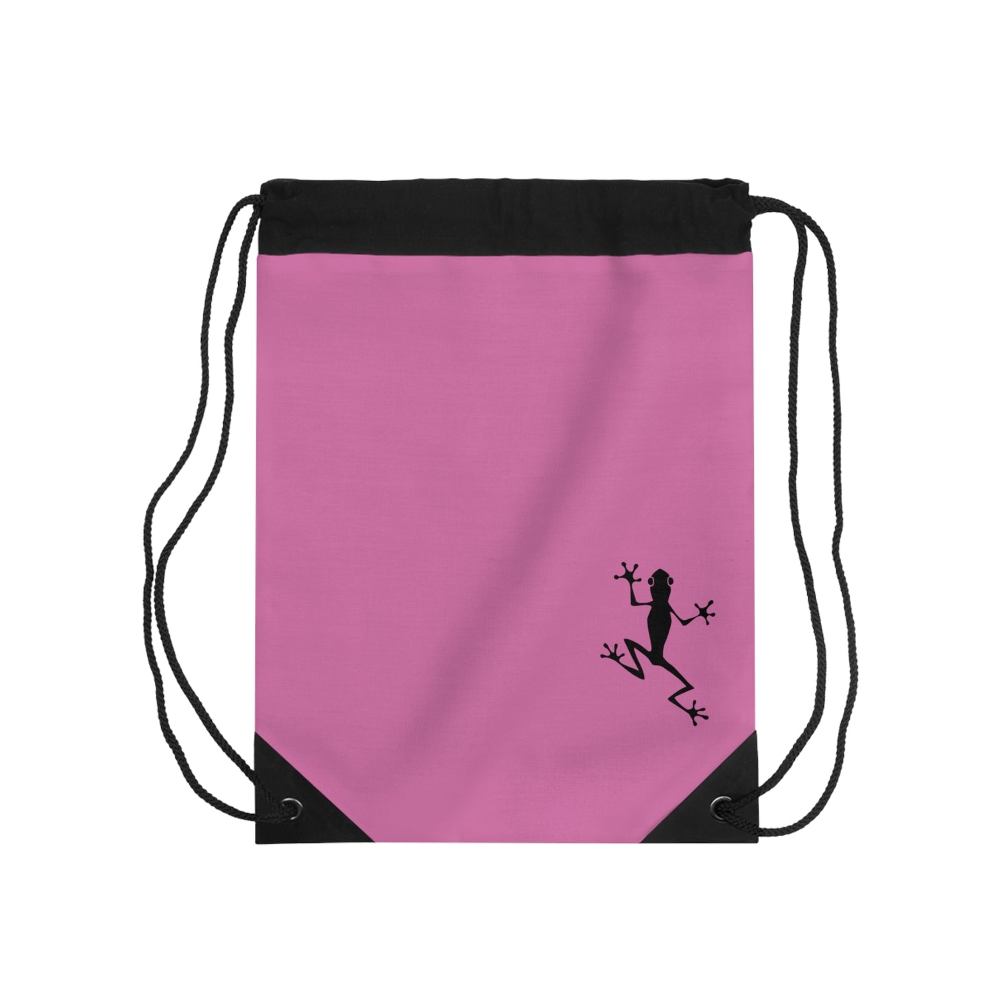 Drawstring Bag | Pink Frog