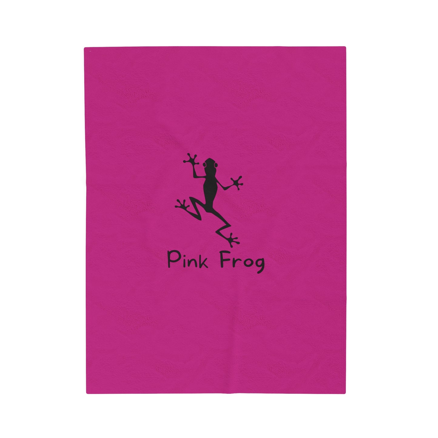 Luxurious Pink Frog Velveteen Plush Blanket: Best Comfort