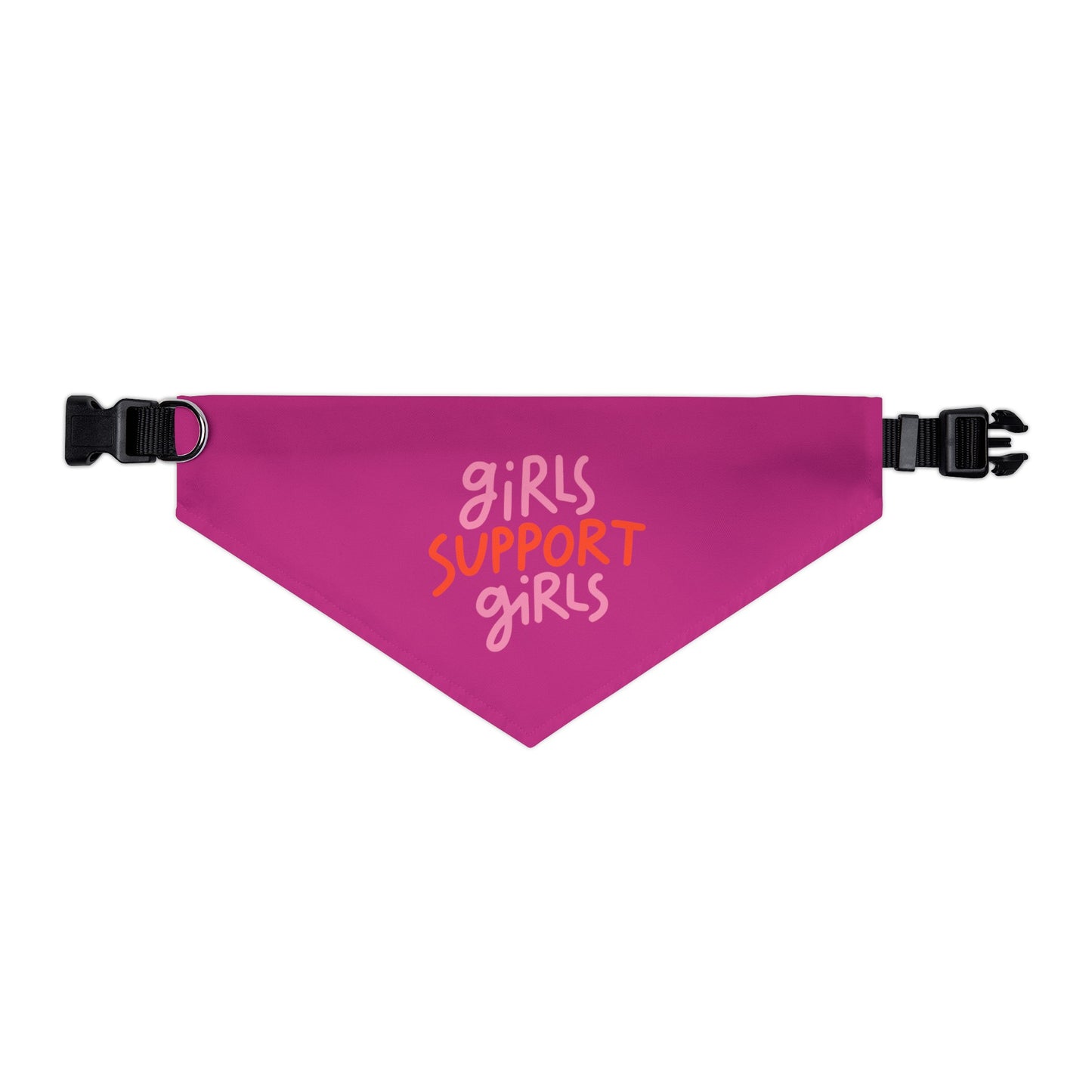 Pet Bandana | Pink Frog - Dog Collar