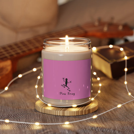 Pink Scented Soy Candle - 9oz