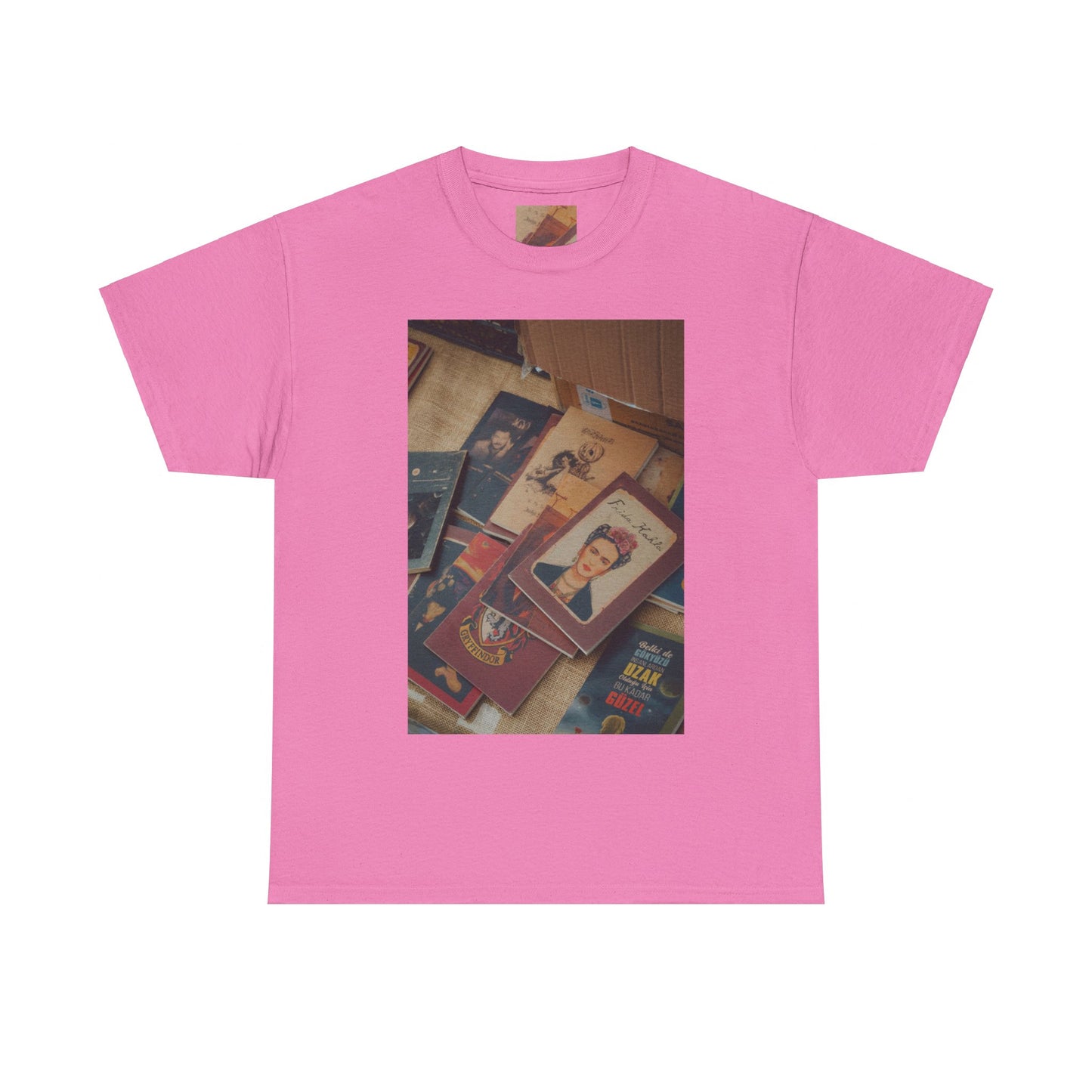 Unisex Heavy Cotton Tee | Summer T-Shirts - Pink Frog