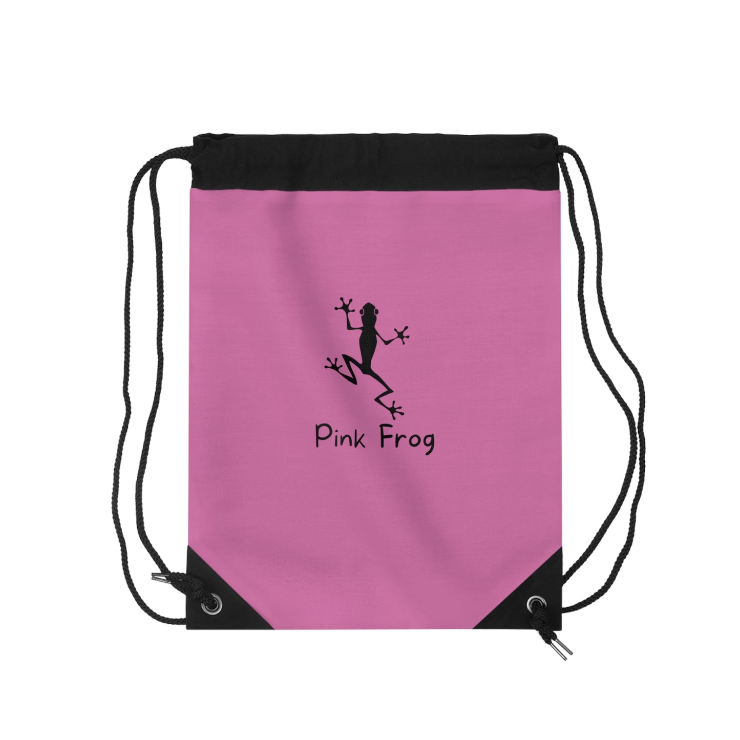 Drawstring Bag | Pink Frog