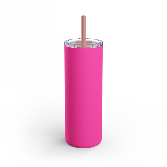 Pink: Maars Maker Skinny Matte Tumbler, 20oz