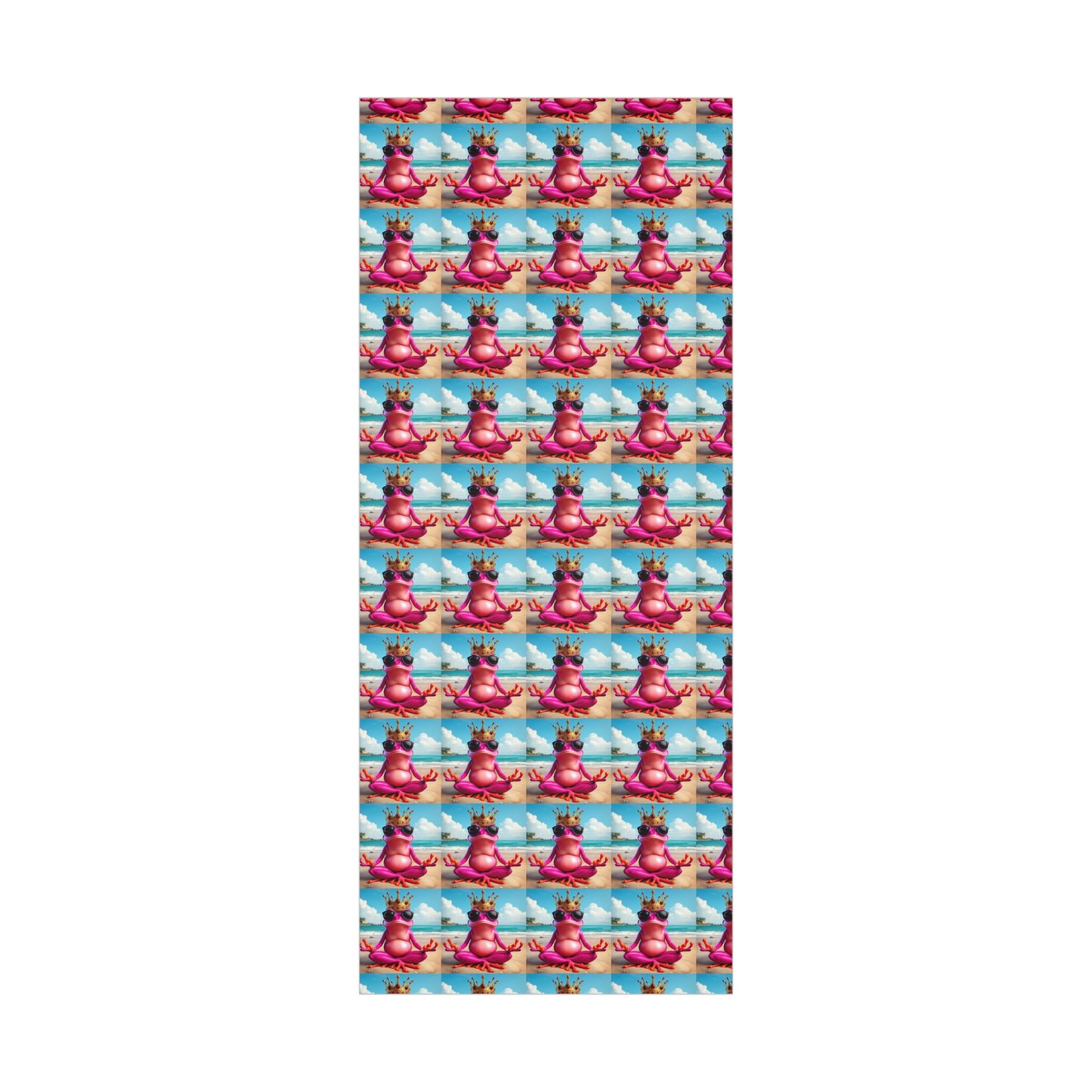 Gift Wrap Papers - Pink Frog - King