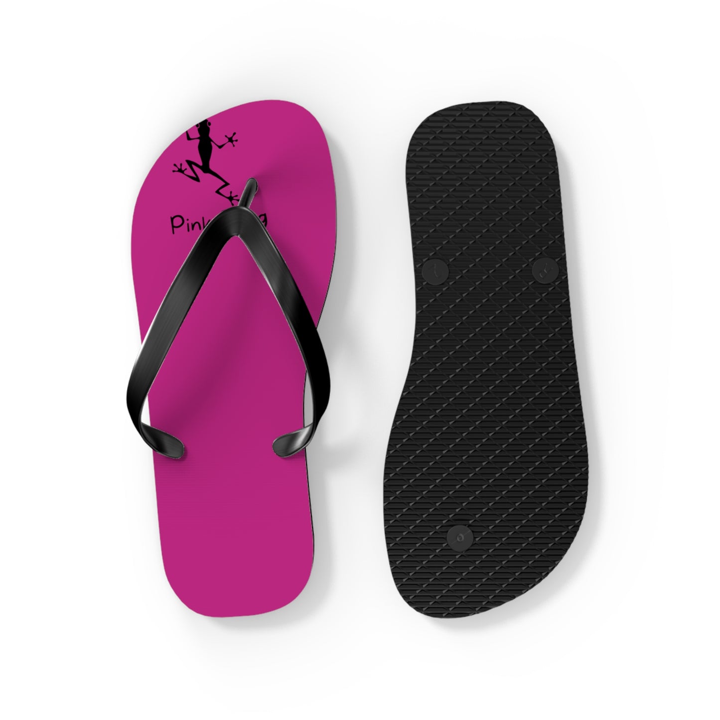 Pink Frog Flip Flops - Summer Styles