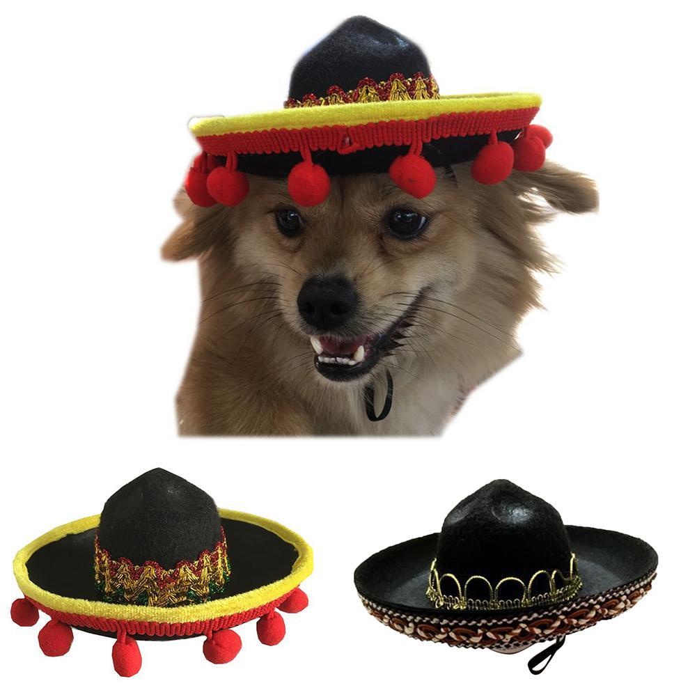 Mexican Style Pet Hat | Dog Hat Pet Supplies