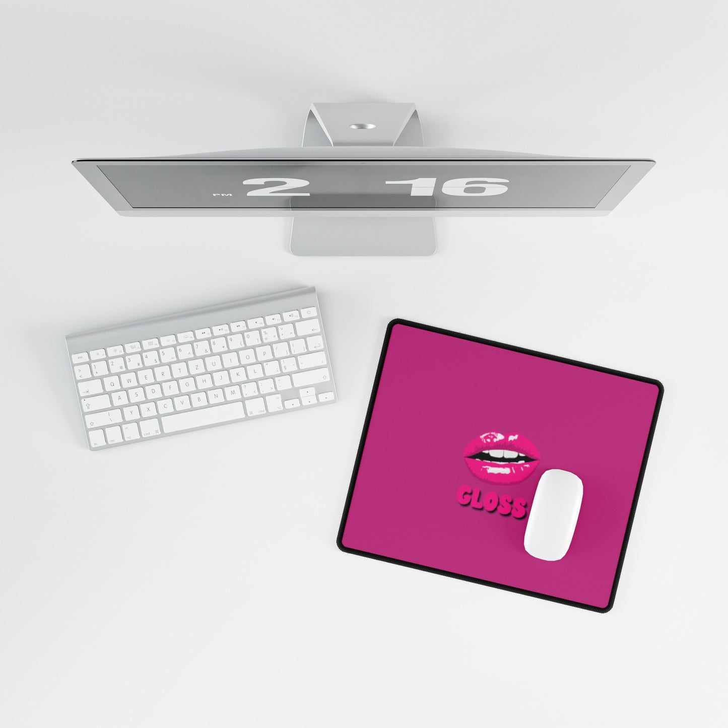 Computer | Desk Mats - Pink Mouse Pad