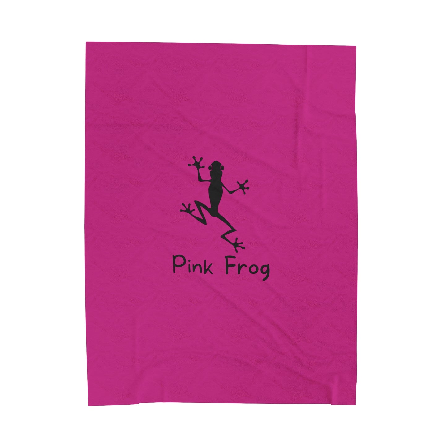 Luxurious Pink Frog Velveteen Plush Blanket: Best Comfort