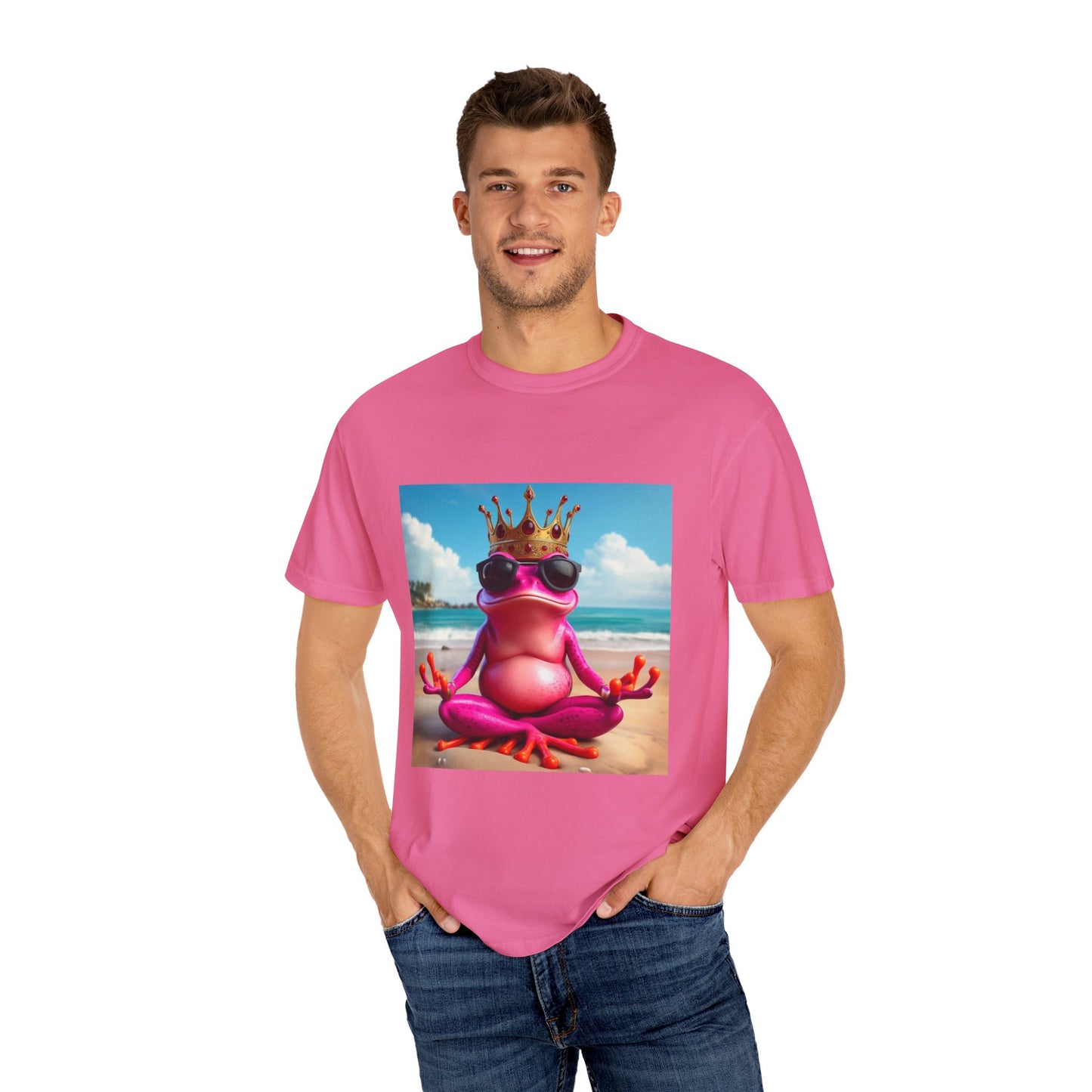 Unisex Garment-Dyed T-shirt | Pink Frog Clothing