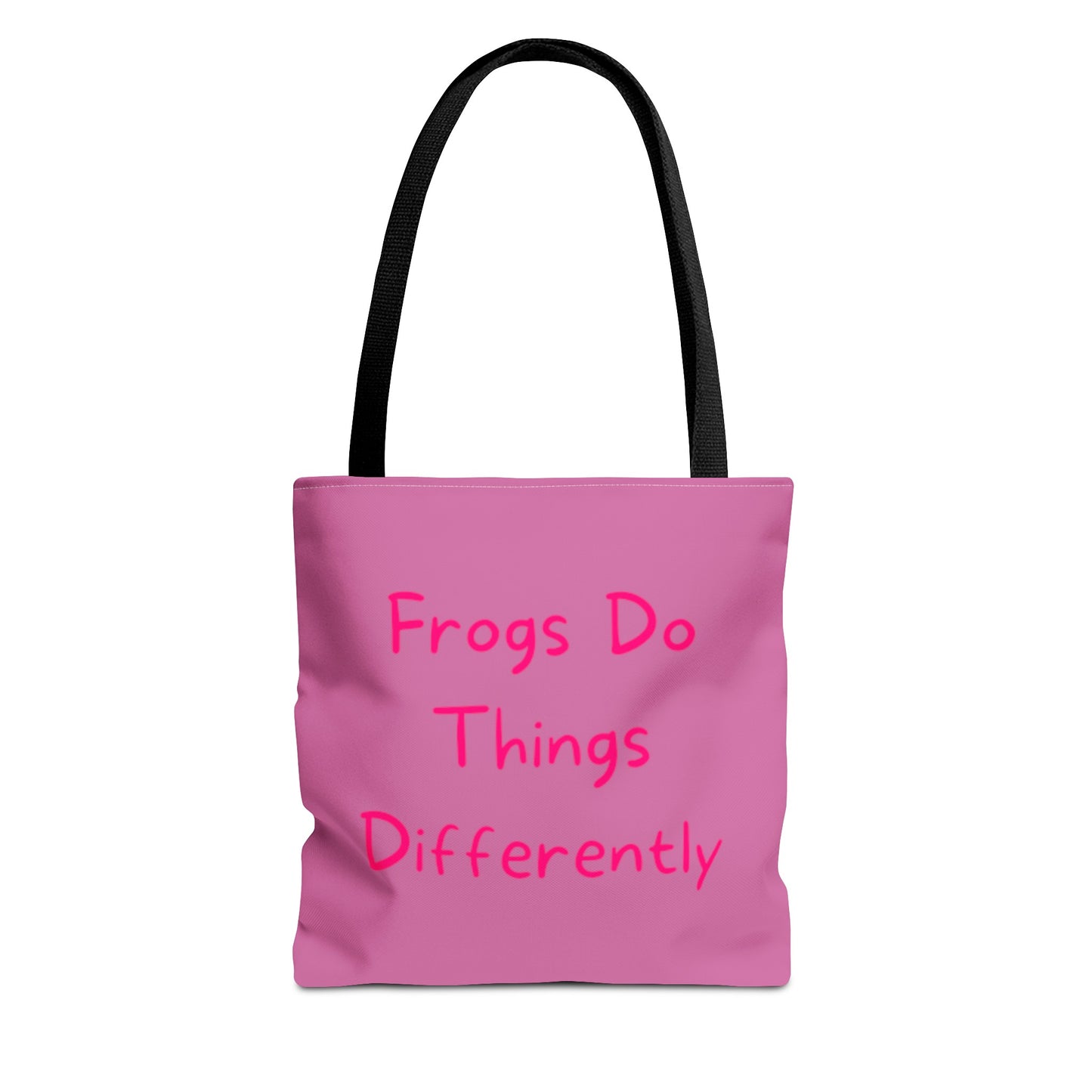 Pink Frog Tote Bag - In Style Bags