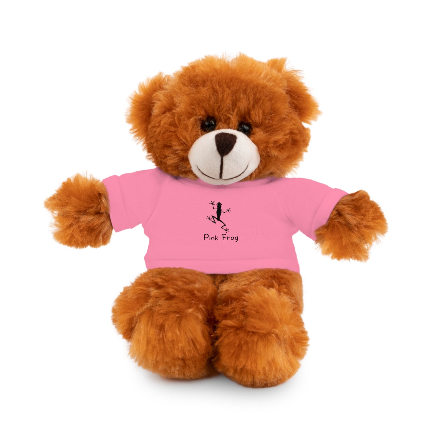 Stuffed Animals with Tee | Pink Frog