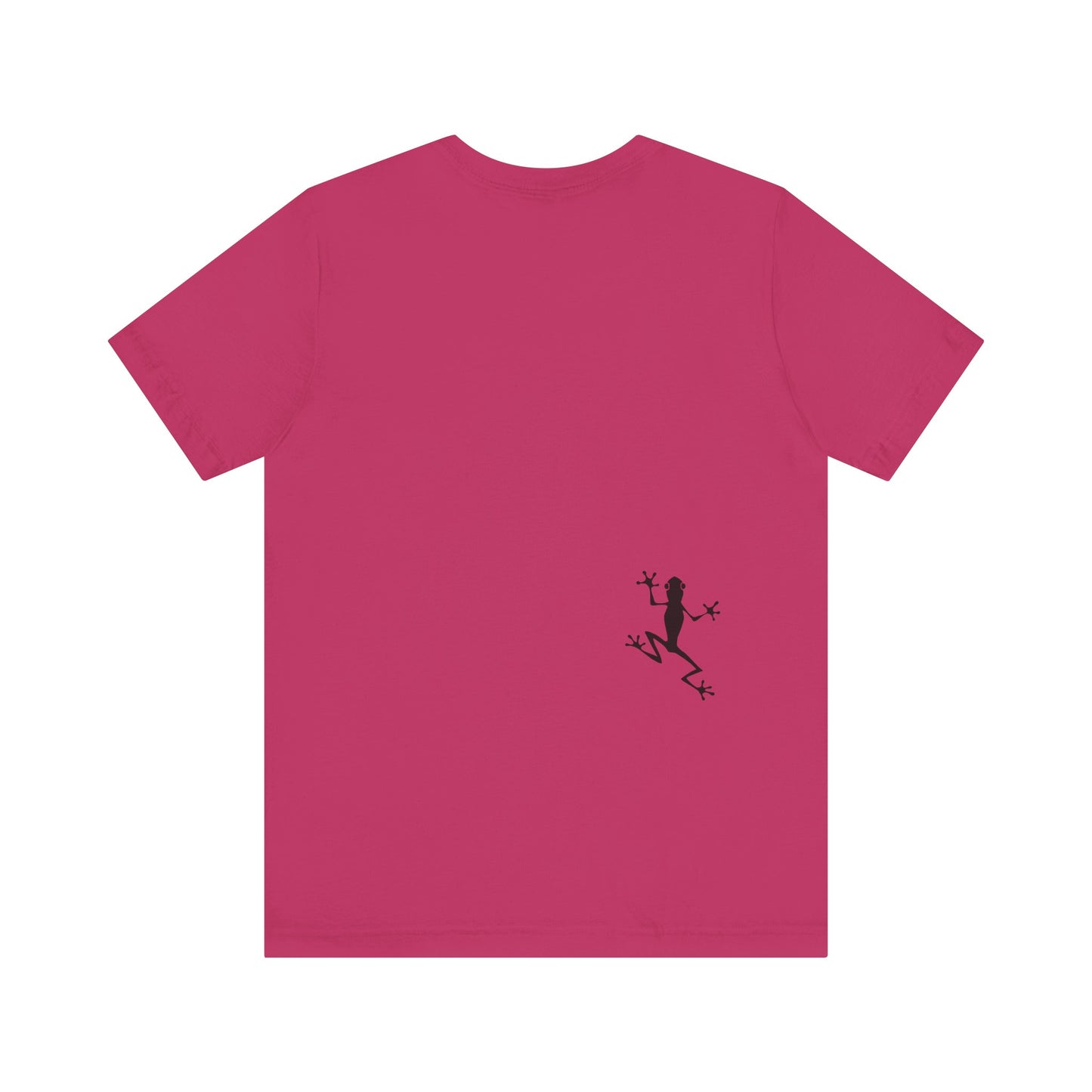 Pink Frog Unisex Jersey Short Sleeve Tee