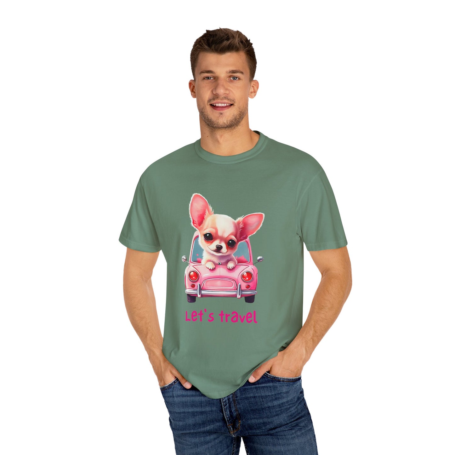 Unisex Garment-Dyed T-shirt | Pink Frog Clothing