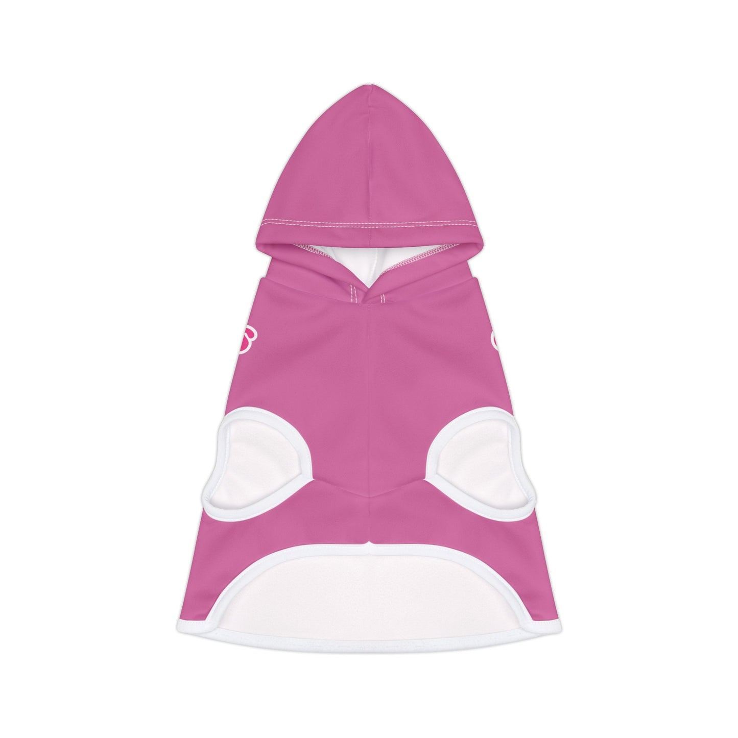 Pink Hoodie For Pets | Cats & Dogs - Pink Frog