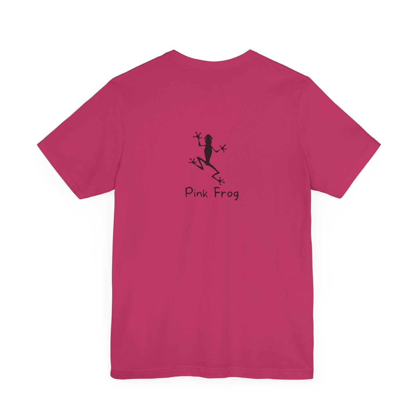 Pink Frog Unisex Jersey Short Sleeve Tee