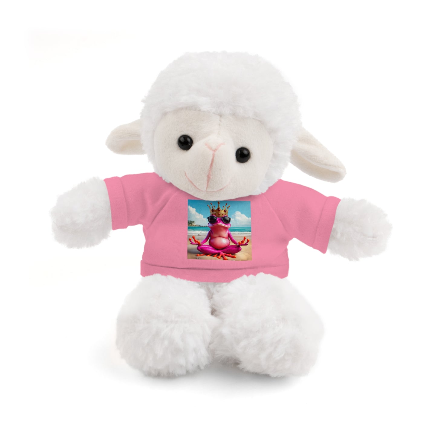 Stuffed Animals with Tee | Pink Frog