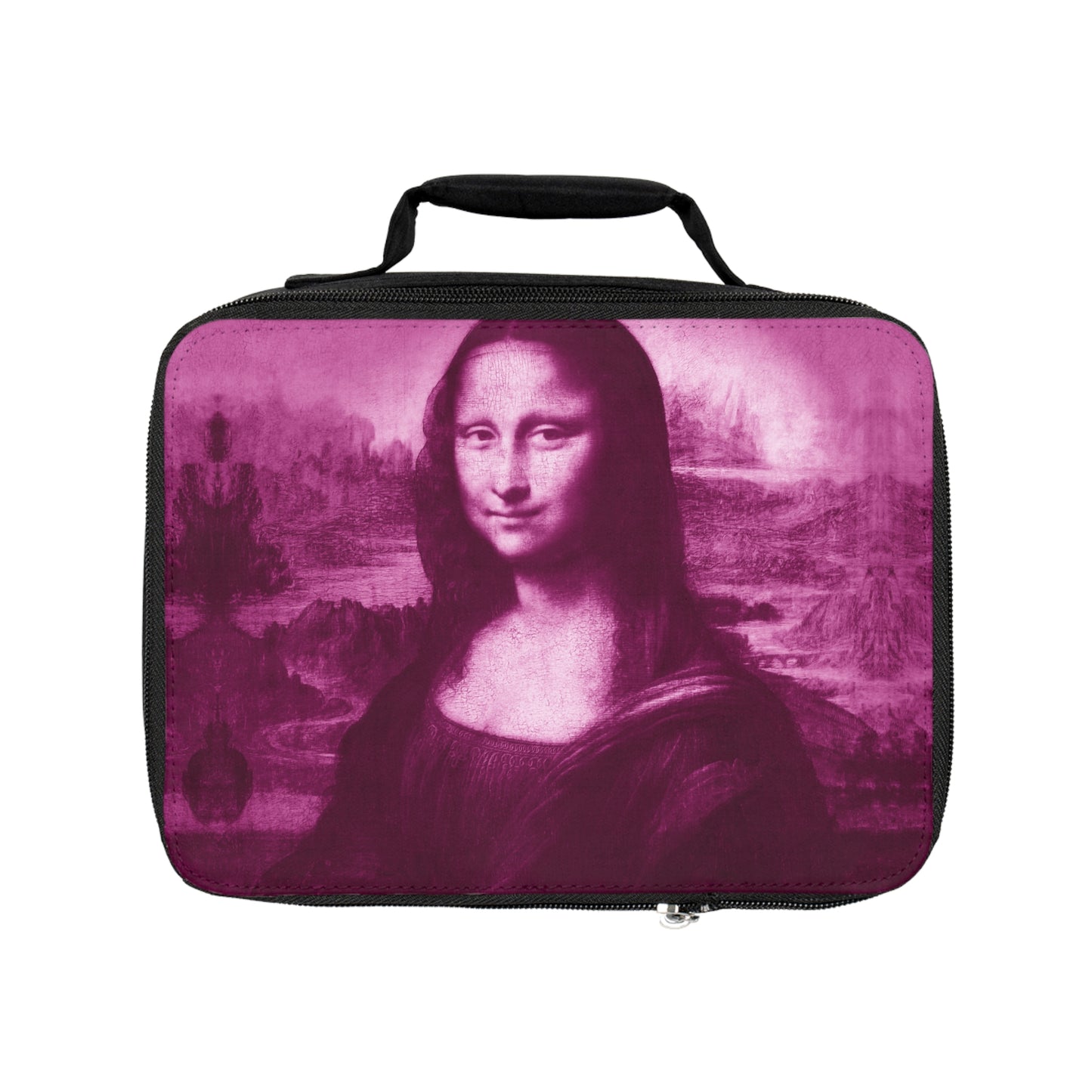 Lunch Bags | Pink Bag - Mona Lisa